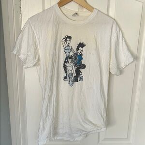 Rancid Band Large White Graphic T-Shirt